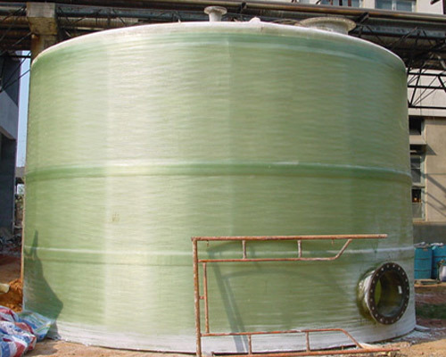 Glass fiber reinforced plastic storage tanks