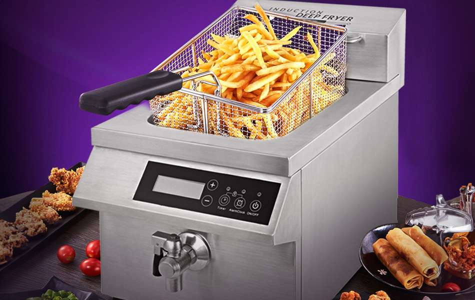 Commercial Induction Deep Fryer