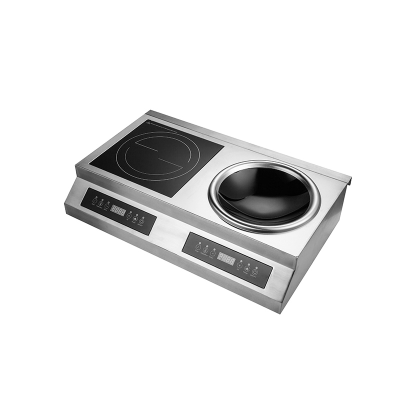Double Burner 3500W+3500W Versatile Commercial Induction Cooker AM-CD207