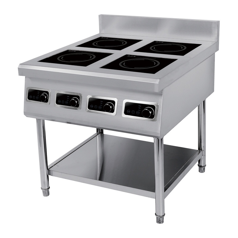 Professional Commercial Induction Cooker with 4 Zones/ 4 Burner AM-TCD401