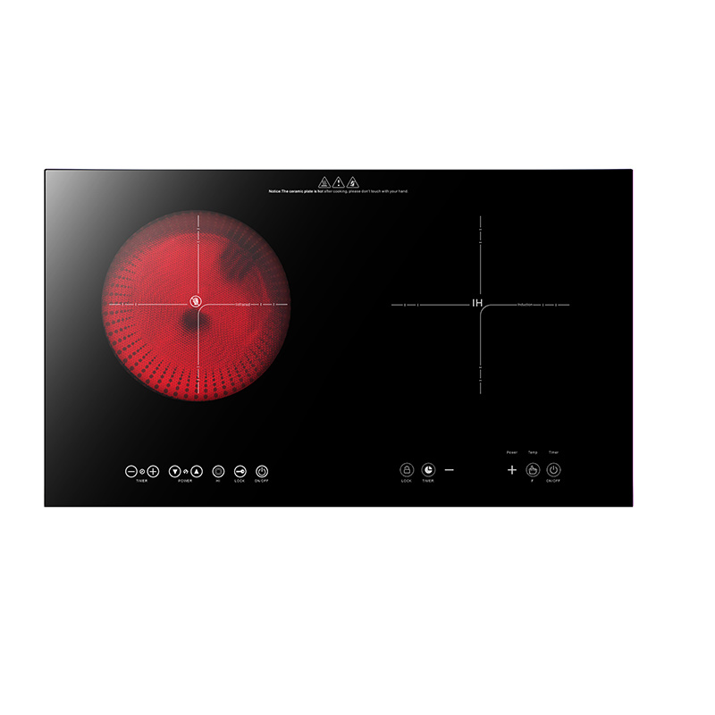 Combined Infrared and Induction Cooker