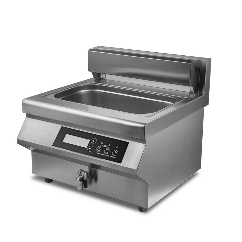 Restaurant 35L Commercial Induction Deep Fryer For Fast Food Chain AM-CD22F201C