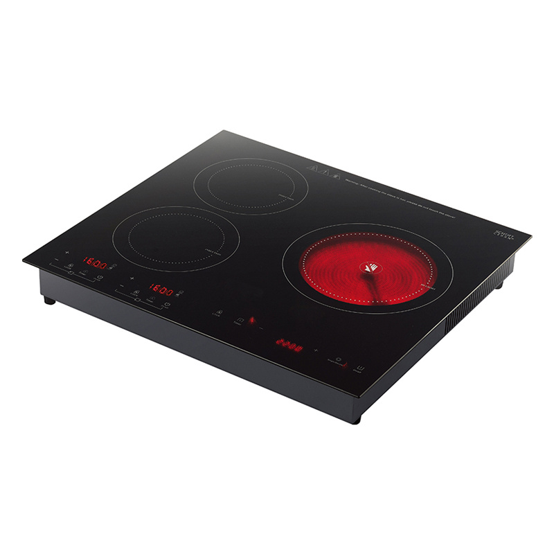 Combined Infrared and Induction Cooker