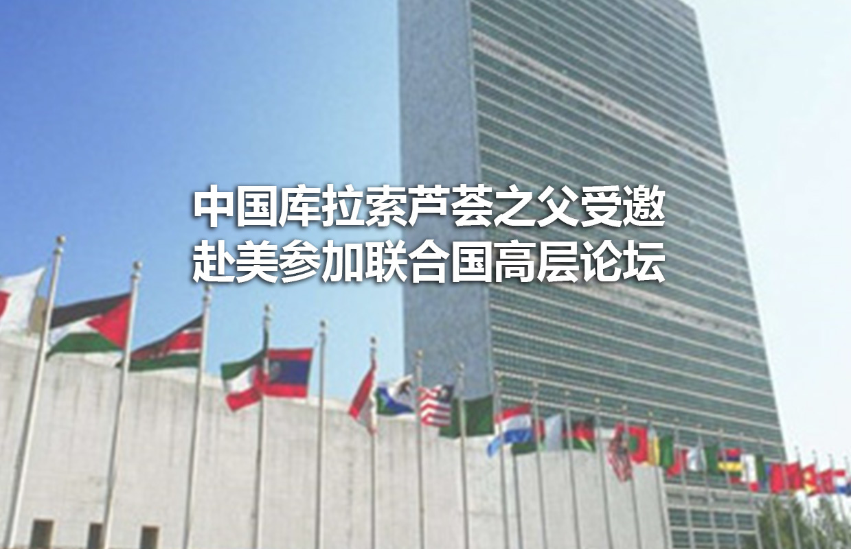 2017年11月13日中国库拉索芦荟之父受邀赴美参加联合国高层论坛