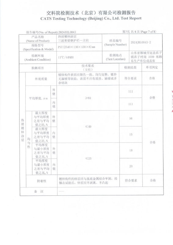 热浸镀锌涂层