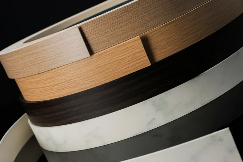 There are many types of edge banding