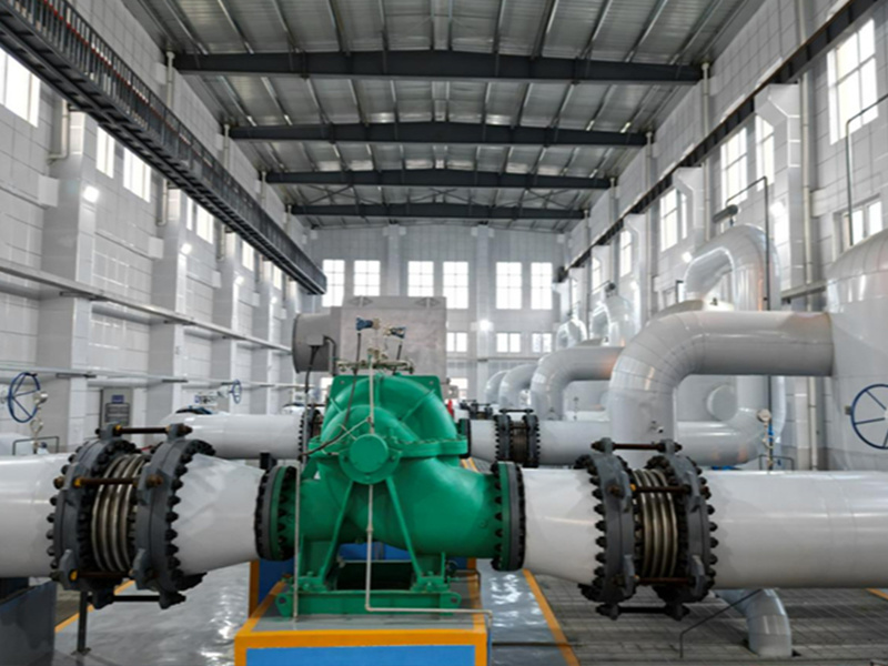 The working principle of a double suction pump