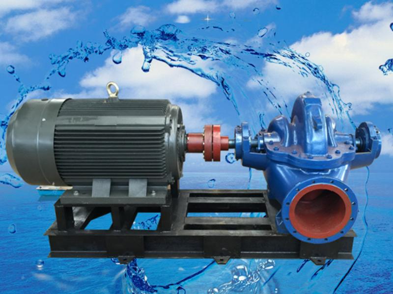 The structural characteristics of double suction pump