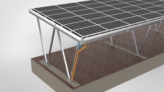 Popular New Solar Carport Mounting System-Waterproof
