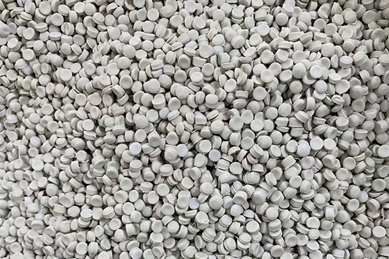 Total energy consumption of plastic pellets