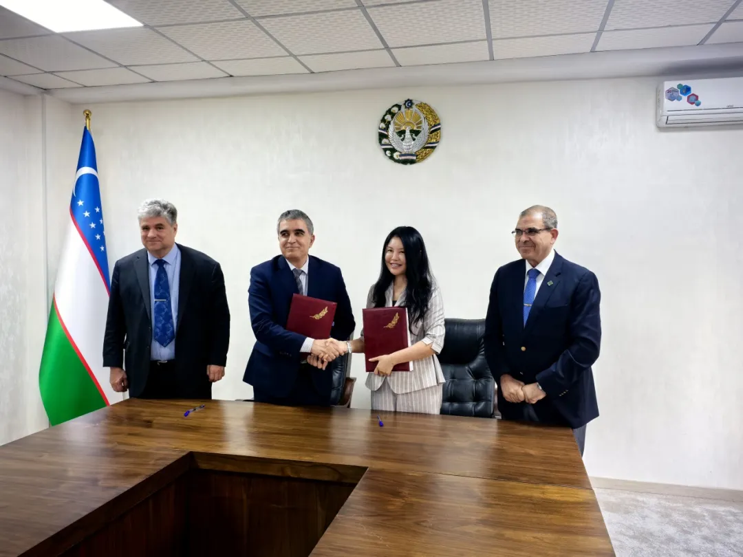 DAYU International | el Ministerio de Recursos Hídricos de Uzbekistán firmaron un memorando de entendimiento de cooperación para promover el desarrollo de alta calidad de la conservación del agua y la agricultura en Uzbekistán