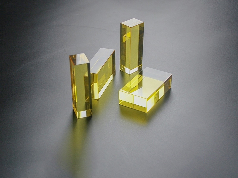 What are the raw materials for laser crystals?