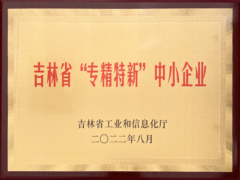 吉林省“专精特新”中小企业