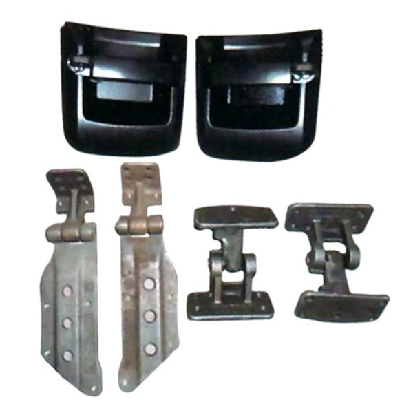 Door handles and hinges