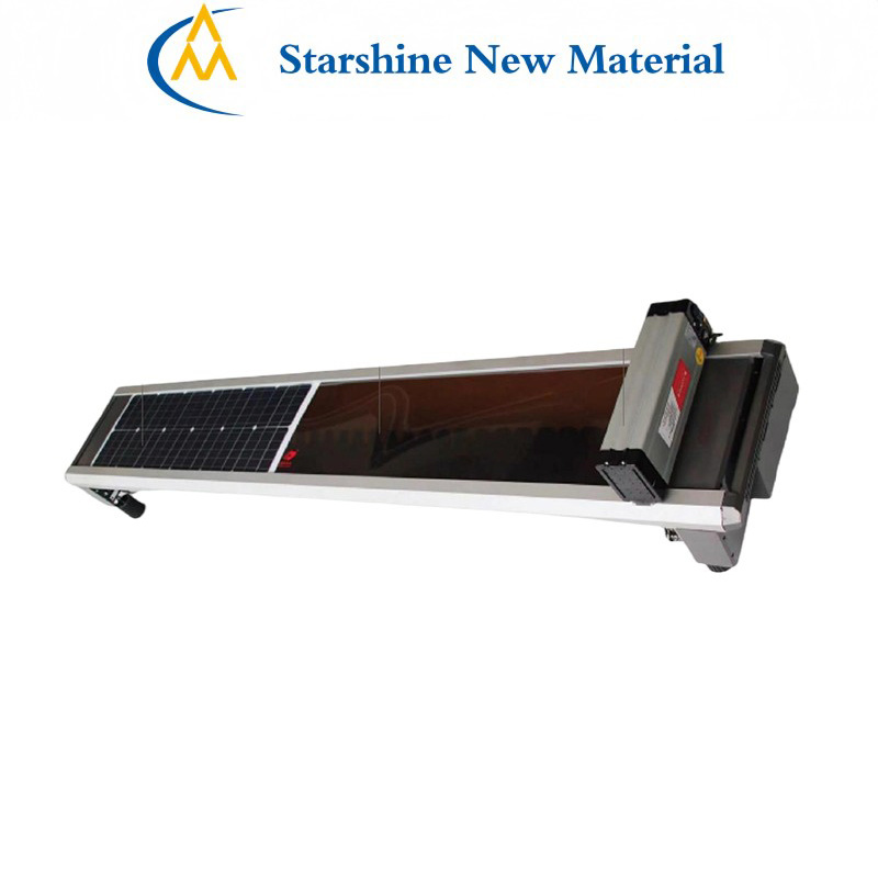 Rail-type Solar Panel Cleaning Robot