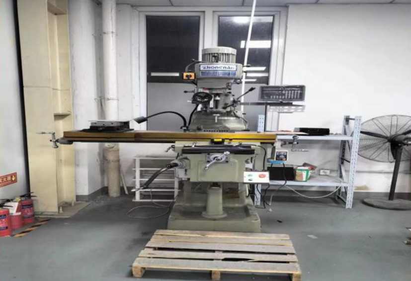 Milling machine processing
