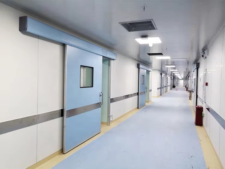 Application of lead plate and lead glass in medical places