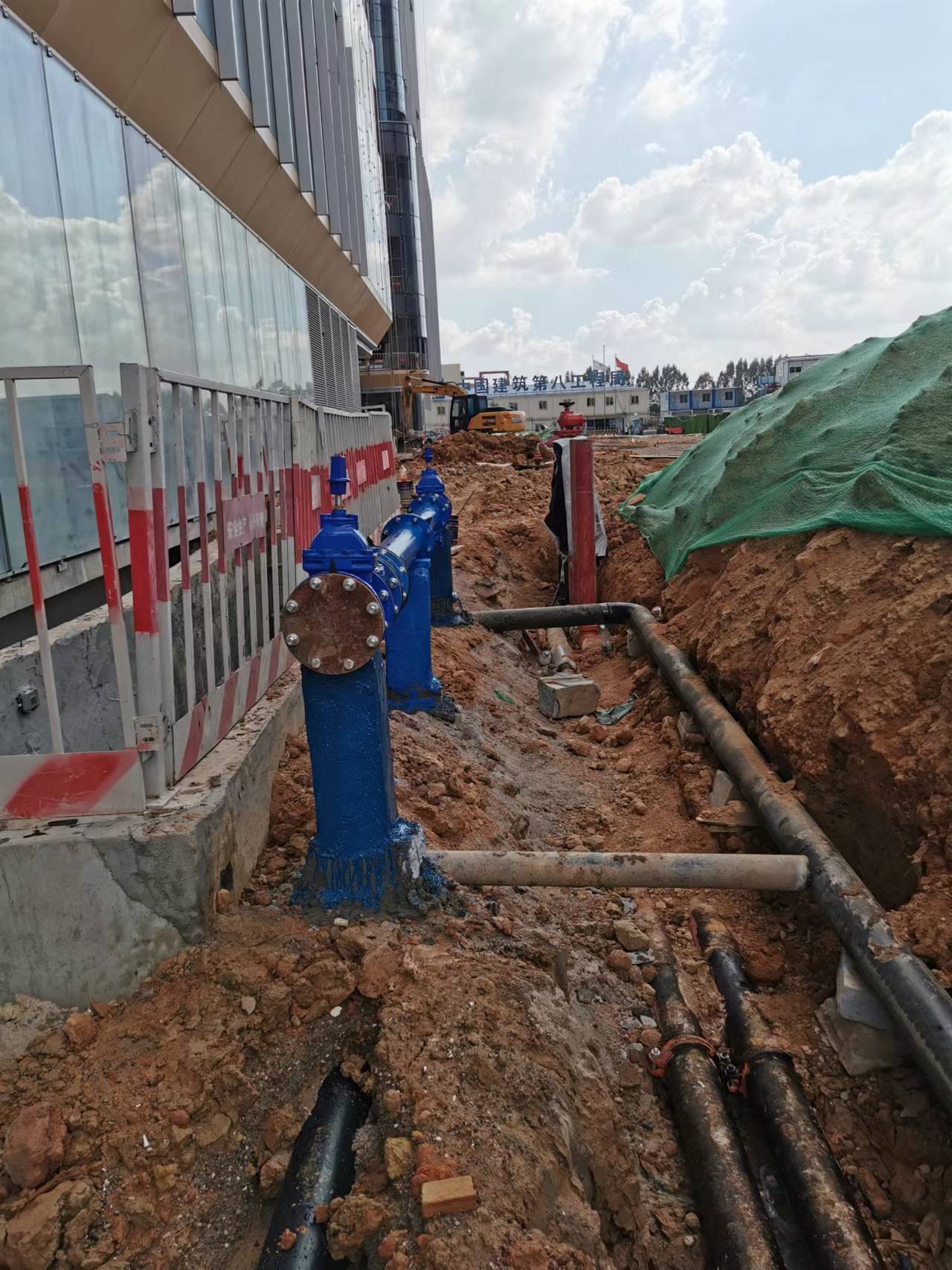 给水市政工程红线内——南方智媒大厦项目永久永水工程