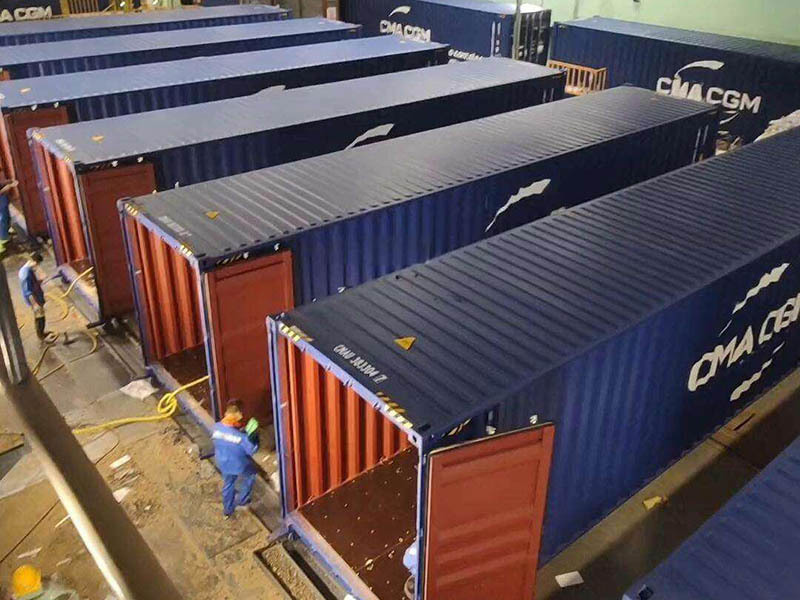 Container manufacturing and maintenance