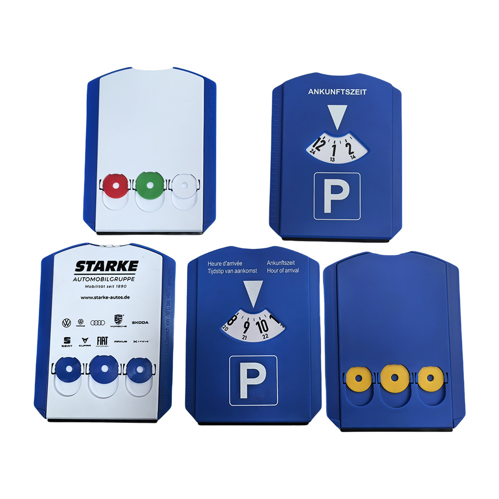 Plastic Parking Disc Ice Scraper with 3 Chips Plastic Parking Disc Ice Scraper with 3 Chips