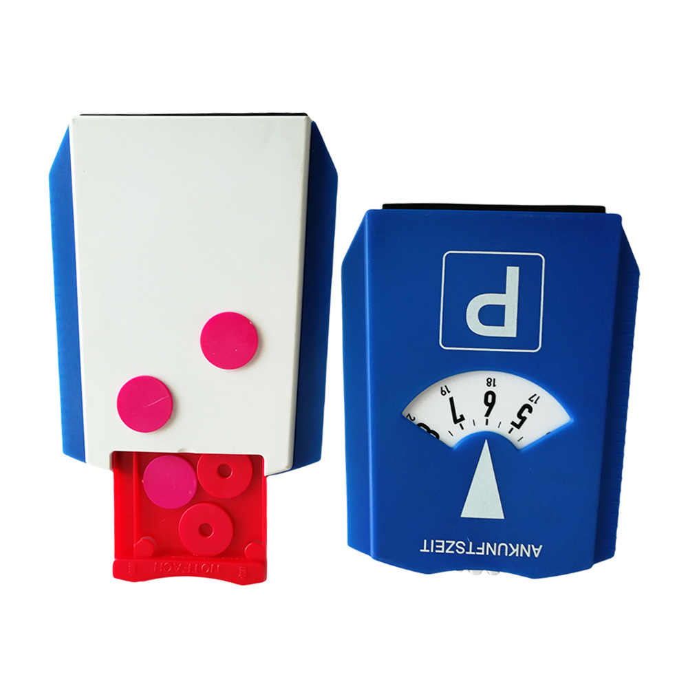 Plastic Parking Disc Ice Scraper with Drawer Plastic Parking Disc Ice Scraper with Drawer