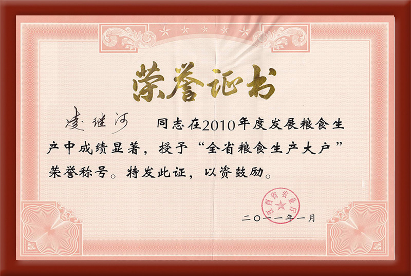 全省糧食大戶