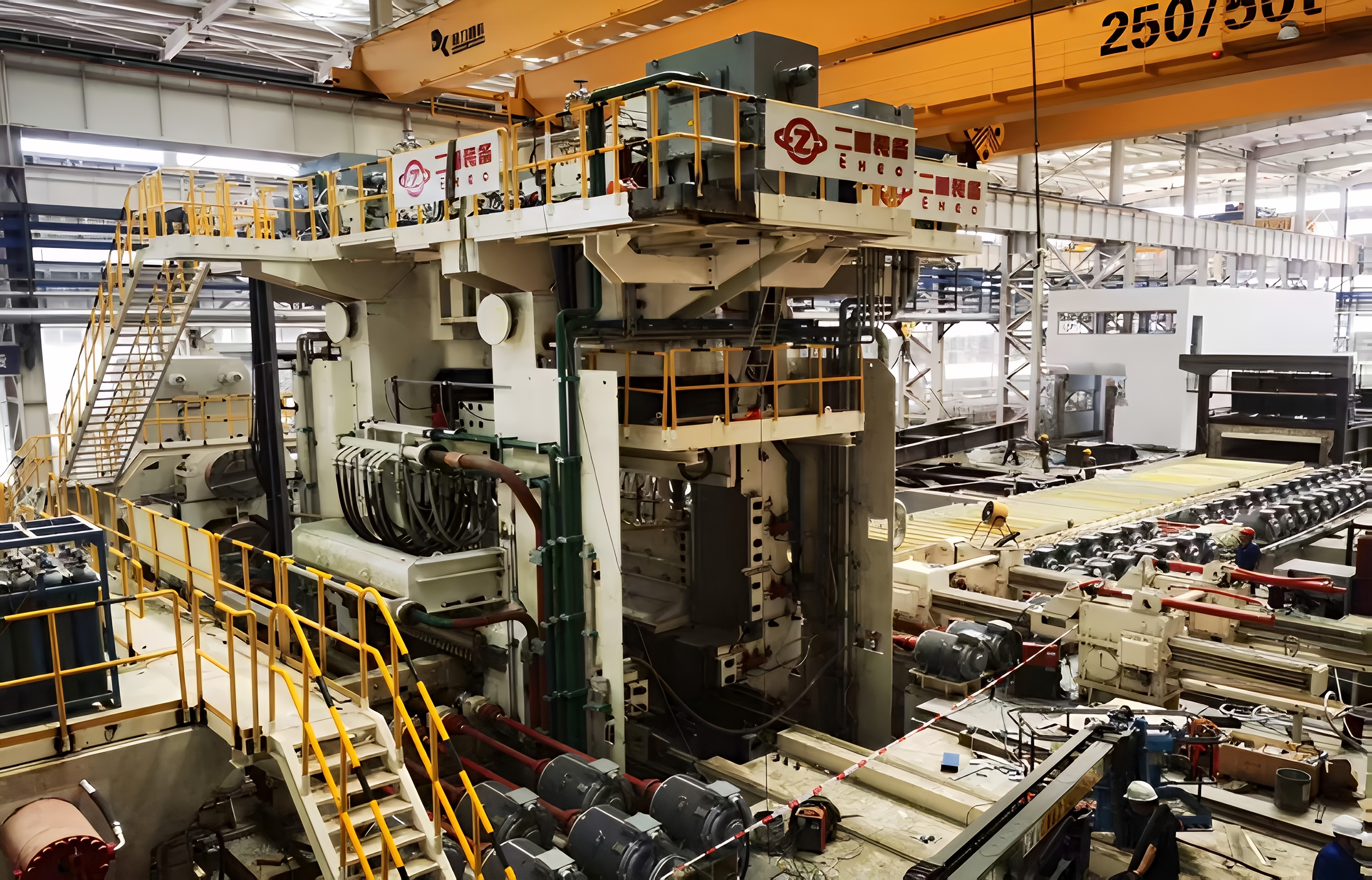 8000 Tons Reversible Hot Rolling Unit with 3000 mm width & four roller