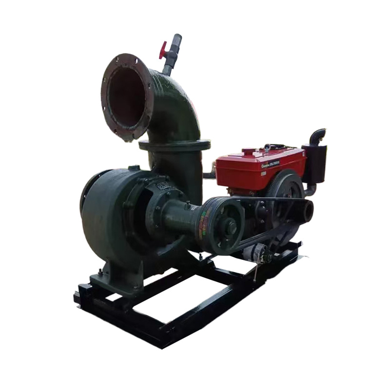 Diesel engine mixed flow pump
