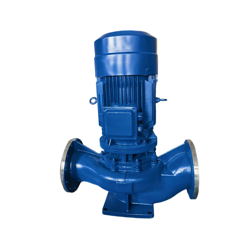 ISG vertical pipeline pump