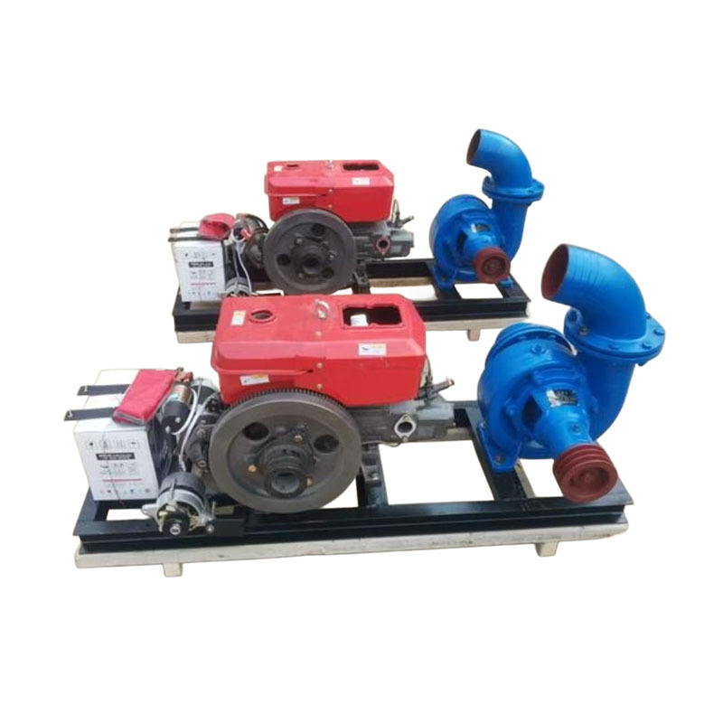 Diesel engine mixed flow pump