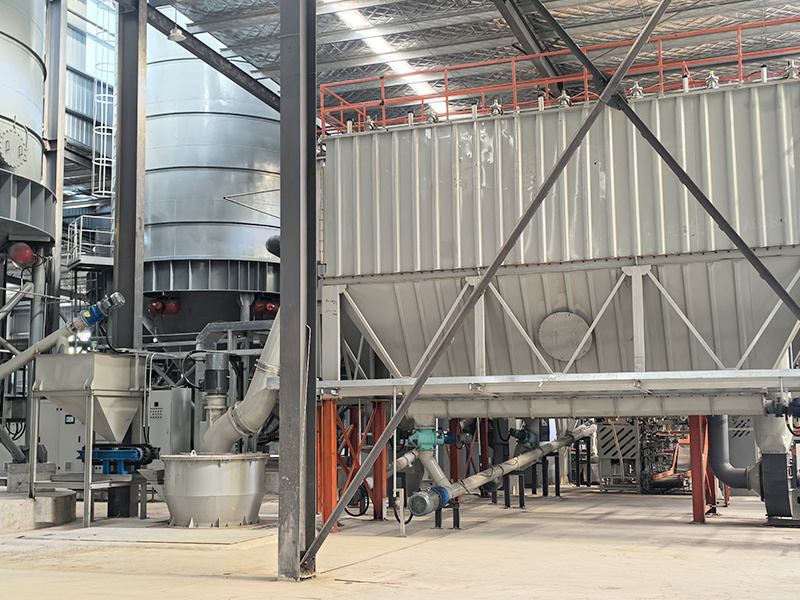 Calcium carbonate ultrafine grinding site