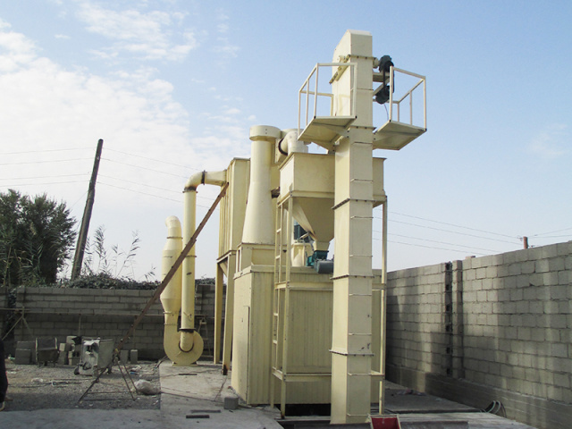 Kaolin Grinding Site
