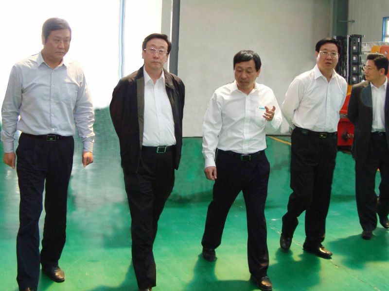 原河南省委书记、常委、郭庚茂视察新大方
