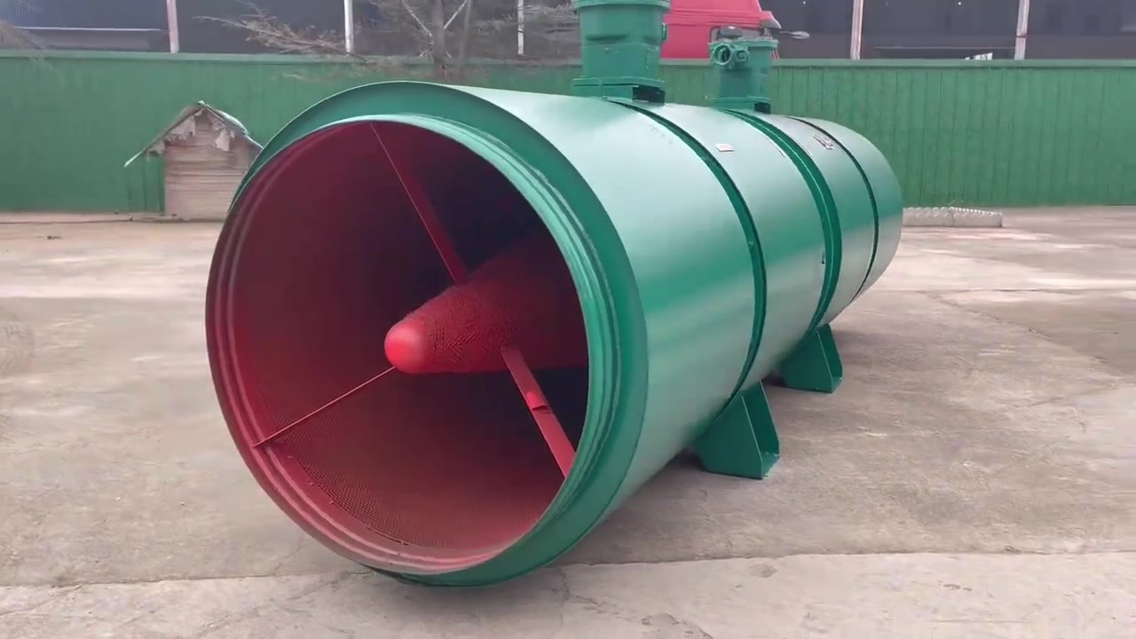 4節雙消音型局部通風機