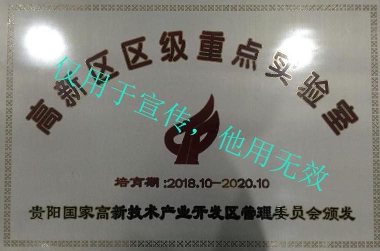 喜訊——我公司獲批“高新區(qū)區(qū)級重點實驗室”試點培育單位