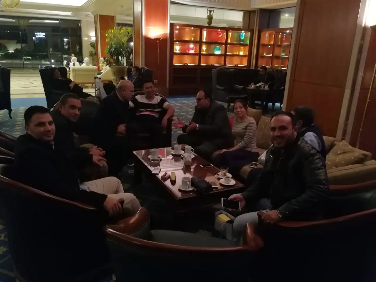 A Meeting with Egyptian Customers A Meeting with Egyptian Customers