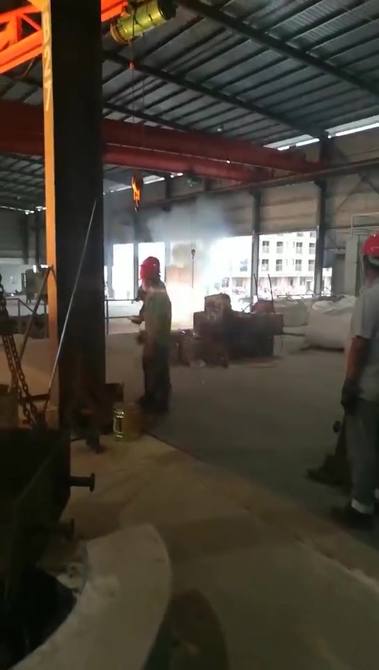 5 Ton Induction Electric Melting Furnace.mp4
