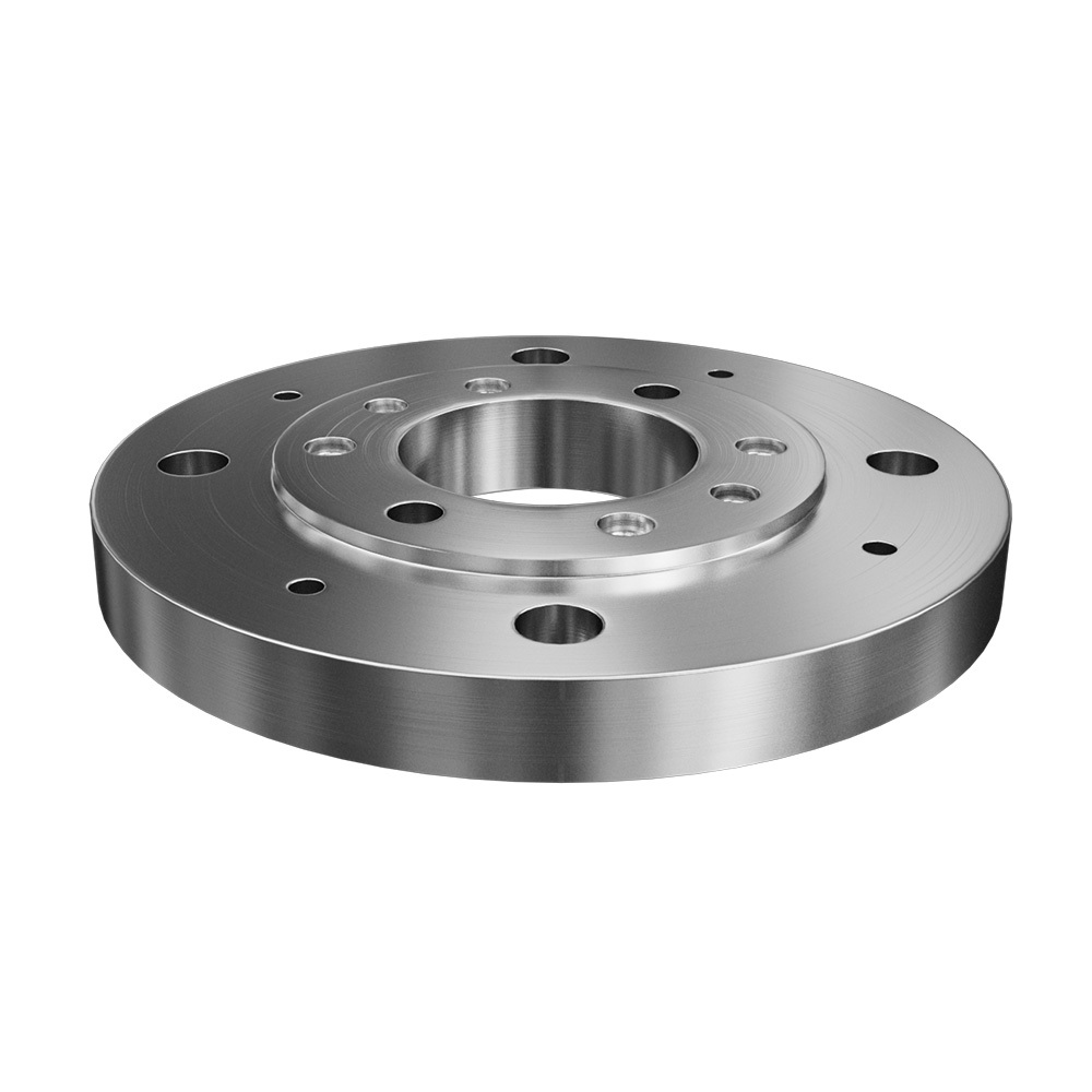 Device connection flange
