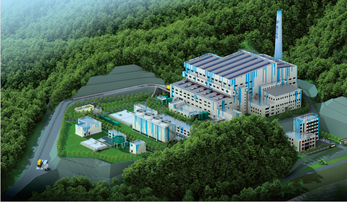 景德鎮(zhèn)市樂(lè)平礦務(wù)局生活垃圾焚燒發(fā)電廠(chǎng)一期工程