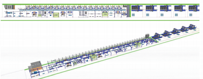 Intelligent Welding Production Line For Structural Parts