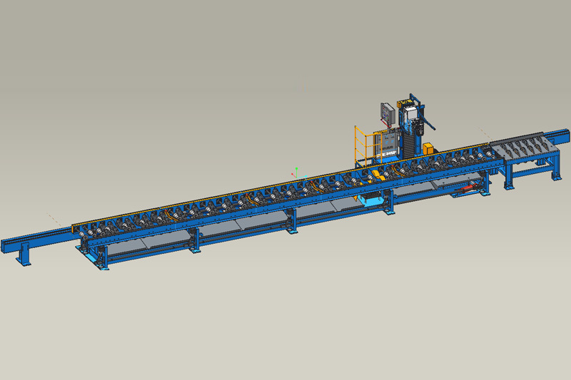 Roller Plate Type Pipe Five-Axis Plasma, Flame Cutting Machine