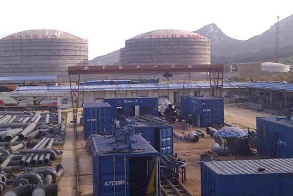 4.5 Million Tons PTA Installation Project Mobile Pipeline Prefabrication line