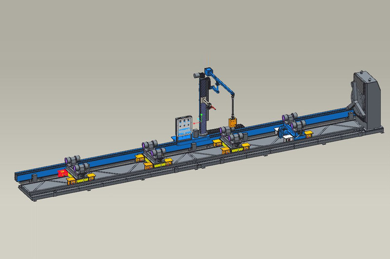 Chuck Type Pipe Five-axis Plasma, Flame Cutting Machine