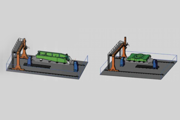 Frame, Turntable Welding Workstation