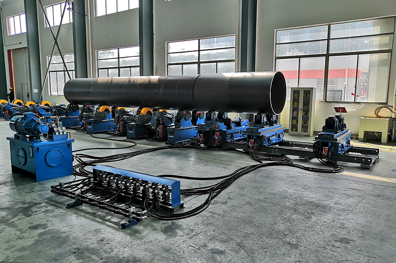 Horizontal Cylinder Four-Dimensional Group Alignment Machine