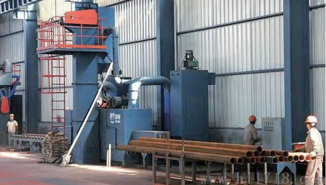 Steel Pipe Shot Blasting Machine