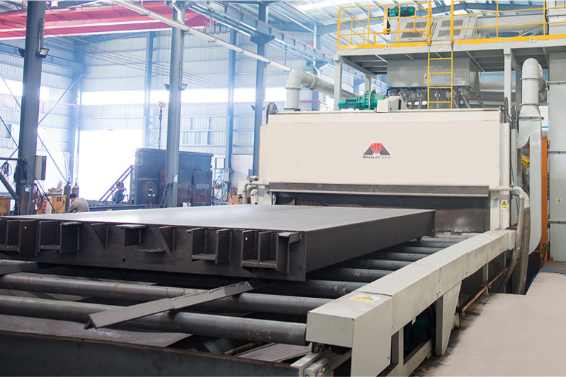 Through Shot Blasting Machine