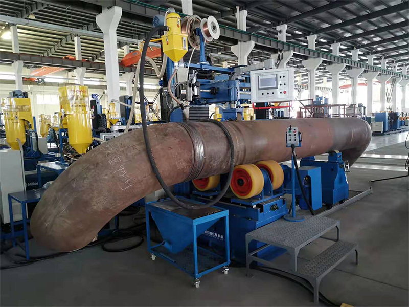 Press Arm Type Pipe Welding Machine