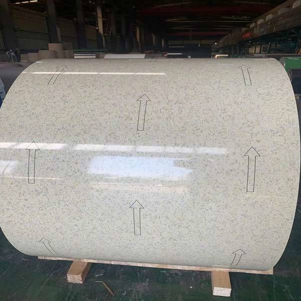 Color aluminum coil