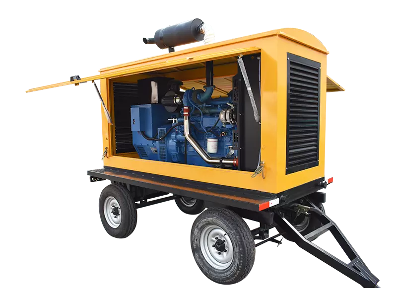 Portable generator set